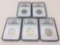 2006 S Clad 25C Quaters, NGC PF 70 Ultra Cameo, Lot of 5 Coins