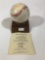 Hank Aaron Signed Baseball with Certificate of Authenticity