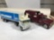Large Metal Toy Trucks 2 Units