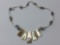 16in Mother of Pearl Necklace 930 Silver