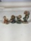 Goebel Hummel Angle Figurines W Germany 4 Units