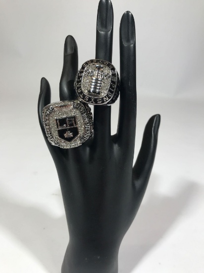 Rings say Los Angeles Kings 2012 Stanley Cup 2 Units