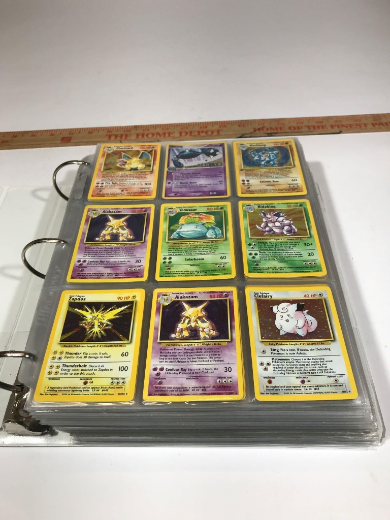 Binder Full Of Pokemon Cards Art Antiques Collectibles Collectibles Trading Cards Online Auctions Proxibid
