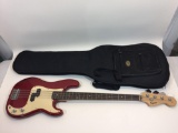 Fender Affinity Series Squier P-Bass Guitar with Fender Carrying Case