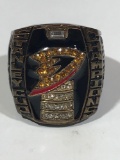 Ring says Anaheim Ducks 2007 Stanley Cup Champs