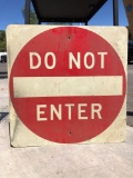 Do Not Enter Sign 2.5ft