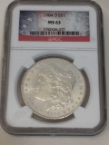 United States 1904 0 S $1 NGC MS 63 One Silver Dollar Coin