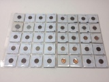 Penny Lincoln Cent Coin Collection 1938-1957