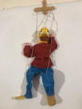 Homer Simpson Marionette Wood Puppet