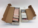 MLB Baseball Donruss 1989 Cards & NBA Basketball Upper Deck Sleeved Cards, 2 Boxes