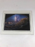 Canyon Lands by Starlight Matted Photo