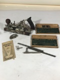 Stanley No 45 Adjustible Plane Cutters and Parts