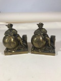 Brass Book Ends Philadelphia Manufacturing Co. 2 Units