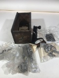 Stanley No 45 Wood Box Full Of Extra Parts