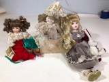 Victorian Porcelain Doll, Collectors Choice Porcelain Doll, Vlasta Puppen Doll