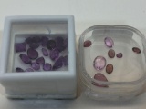 Loose Gemstones, most appears to be Amethyst