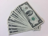 $2 US Dollar Bills, Lot of 24