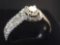 14KT White Gold Wedding Ring with 1.25ct Diamonds, Size 5 1/2, Certified and Graded by GAS