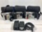 Lot of 3 Sony Digital Cameras with Cases