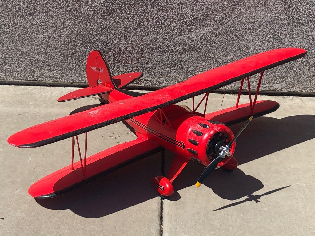 foam rc biplane