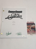 Signed Cheech and Chong Up in Smoke Movie Script