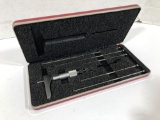 Starrett 43Z-9RL Micrometer Depth Gage with Half Base