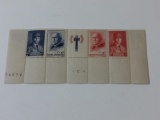 Vintage French Stamp Sheet