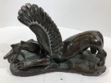 Mystical Creature Elegant Ceramic Statue