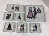 Vintage European Ceramic Decorative Plates