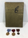 Bogota New Jersey 1944 Yearbook, Medals