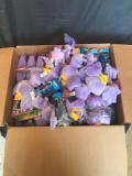 Box lot of Toys Animal Jam Hot Wheels