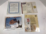 Ephemera Documents, Stamps, Photos