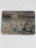 1953 Old Gold Cigarettes Babe Ruth Advertising