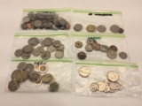 Lot of Foreign Coins, Netherlands, Japan, Thailand, Canada, etc