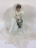 Princess Diana Royal Wedding Bride Doll, in original box 22in Long