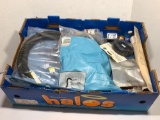 Box of Various Appliance Parts and Components