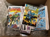 Box of Comic Books, Vintage to Modern