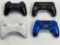 PS4, Playstation PS3, Nintendo Wii U Controllers, 4 Units