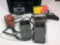 Bin of Electronics, Cable Certifiers, Heat Gun, Insulation Tester, More