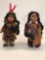 Timeless Limited Collection Indian Dolls 2 Units