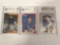 3 Graded MLB Baseball Cards, McGwire...Mint 10, Kent Hrbek, Juan Cruz