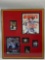 Framed Mark McGwire Memorabilia 31x25.5in