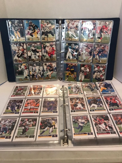 Binder Full of Football Cards 2 Units