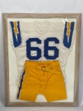 Framed Chargers Jersey 66