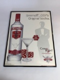 007 James Bond Casino Royale Smirnoff Poster