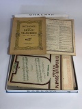 Vintage Piano and Music Sheets