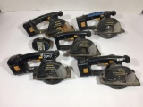 Lot of 5 Cordless Panasonic Metal Cutters EY3530