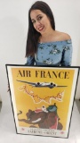 Double Sided Framed Posters, Air France, Glory Road