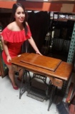 Jones Vintage Treadle Sewing Machine