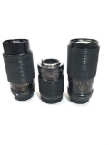 Sears 202 Camera Lenses 3 Units